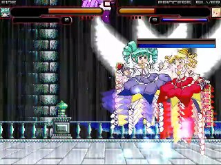 M.U.G.E.N E.O.F Battle Princess Fine (Me) Vs Princess Sliver, Magical Anime Girls Battle