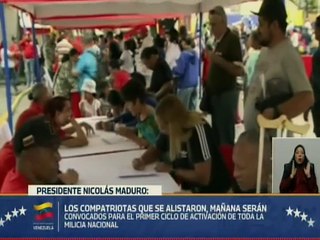 Presidente Maduro anuncia que el día de mañana inicia el primer ciclo de activación de los alistados
