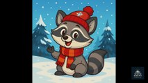 مغامرات الراكون في الثلج | حكايات داكوتا الشمالية