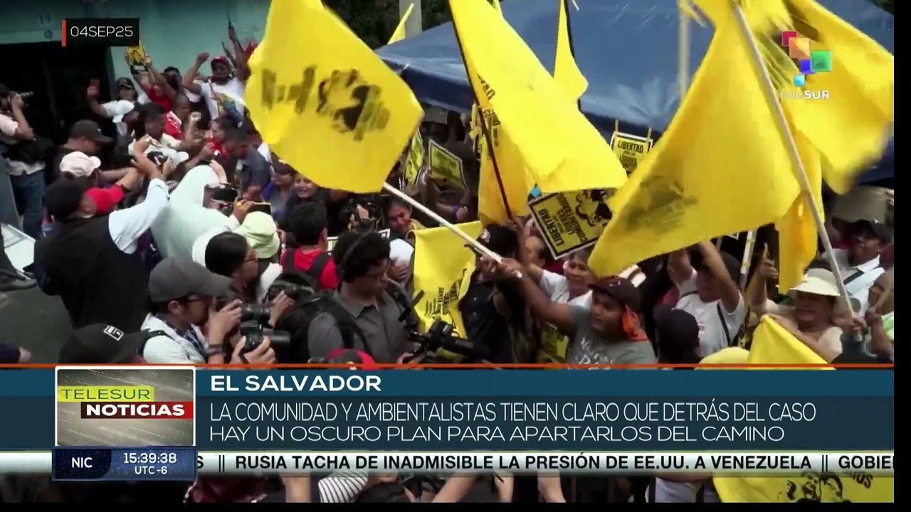 Juicio lleno de irregularidades contra ambientalistas en El Salvador