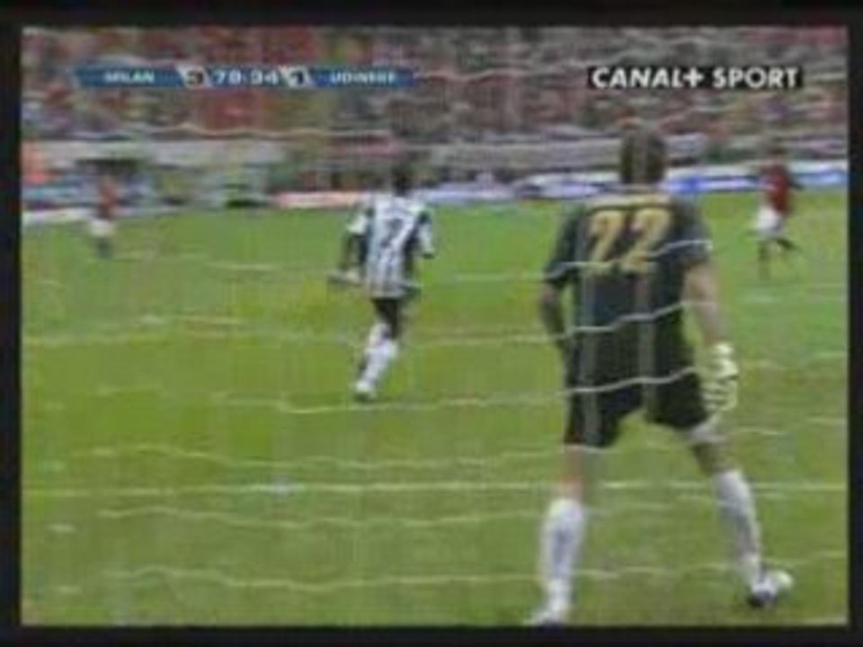Milan AC 3 - 1 Udinese Cafu