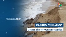 Playas del sur de España en riesgo por cambio climático