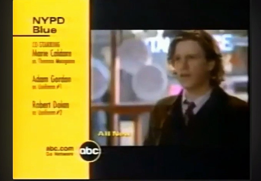 NYPD Blue ABC Split Screen Credits (May 5/2/00)