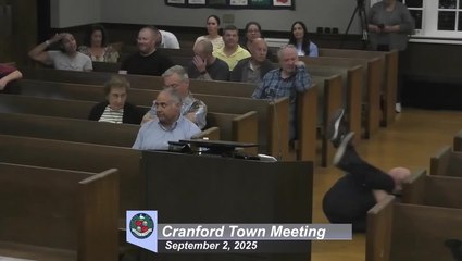 New Jersey man breakdances during town hall meeting