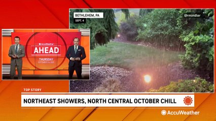 Storms bring much-needed rain to the Northeast and mid-Atlantic