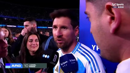 La declaración de Messi tras su último partido en el país con la Selección