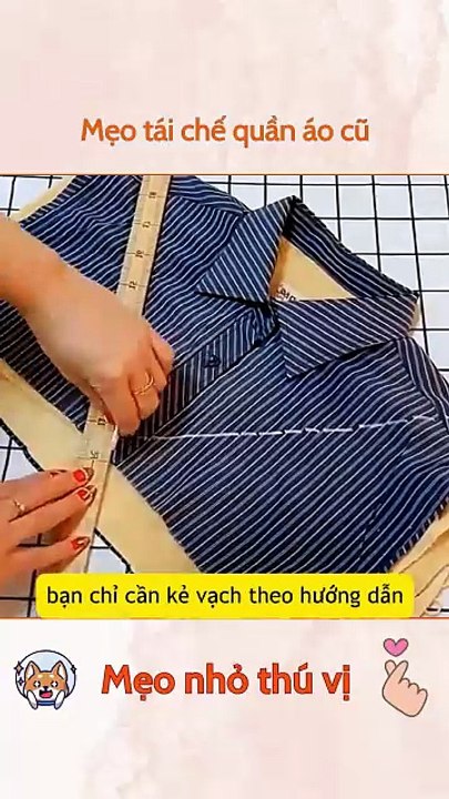 Mẹo tái chế quần áo cũ