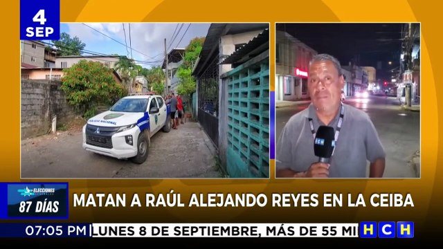 joven fue asesinado en su casa de habitación la tarde de este jueves en La Ceiba