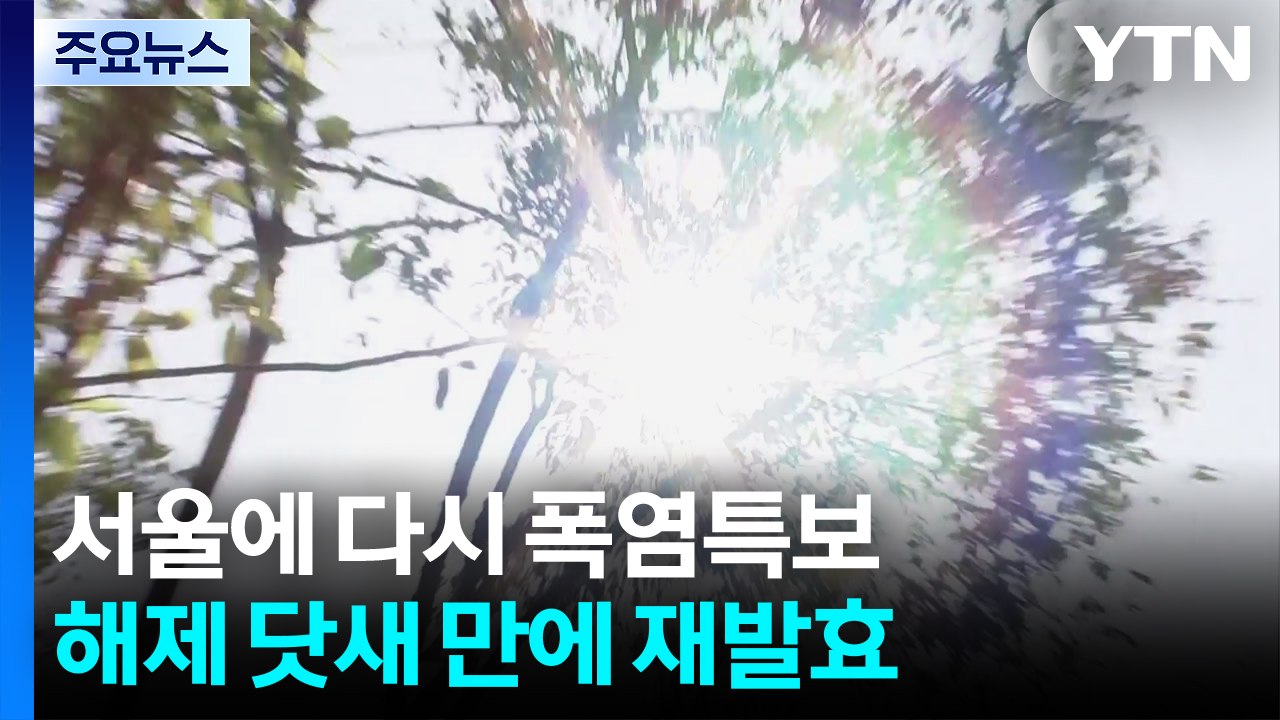[날씨] 서울 닷새 만에 다시 폭염특보...주말 서쪽 호우 / YTN