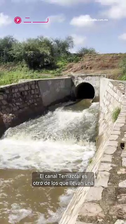 🌧️ Canales de Durango que siempre veías llenos de basura, ahora corren con agua tras las fuertes lluvias del 3 de septiembre 📹