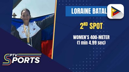 Loraine Batalla, silver medalist sa Indonesia U18 Open Championships