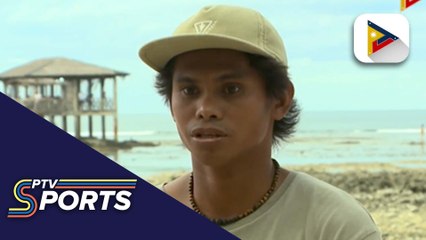 John Mark 'Marama' Tokong, mula sa paggamit ng plywood, hanggang sa maging top Filipino surfer