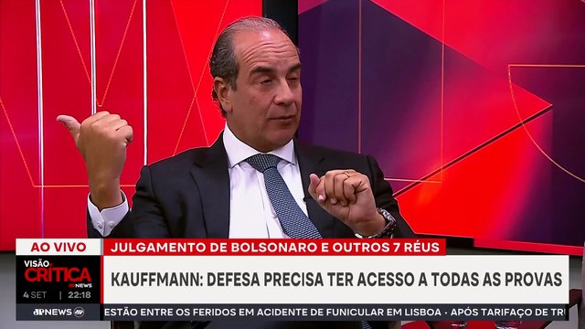 JULGAMENTO DE BOLSONARO E ALIADOS ENTRA NA FASE FINAL | VISÃO CRÍTICA - 04/09/2025
