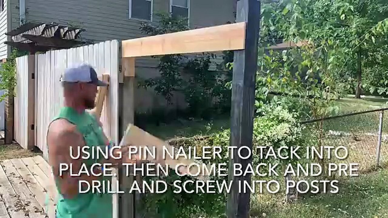 DIY Horizontal Cedar Fence with Gate: Step-by-Step Full Tutorial