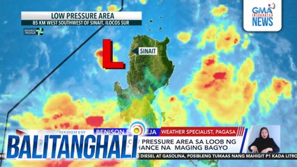 Panayam kay Benison Estareja, Weather Specialist, PAGASA | Balitanghali