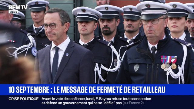 À l'approche du 10 septembre, Bruno Retailleau envoie un message de fermeté aux préfets