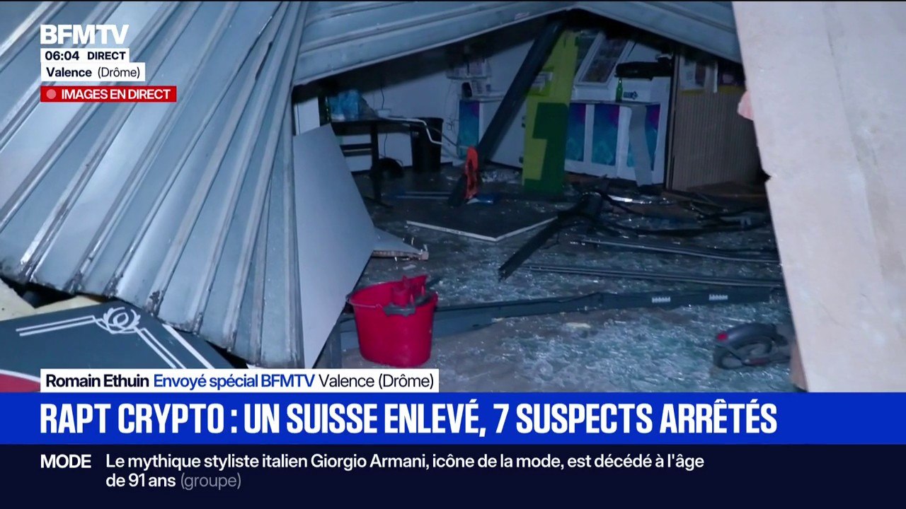 Cryptomonnaies: le GIGN libère un otage en France, sept suspects armés arrêtés