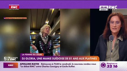 Le Portrait de Virginie Phulpin : DJ Gloria, une mamie suédoise de 81 ans aux platines -05/09