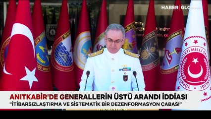 Anıtkabir’de generallerin üstü arandı iddiası