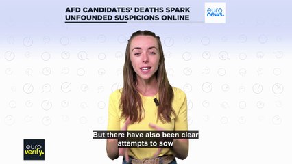 Far-right Alternative for Germany candidates' deaths spark conspiracies