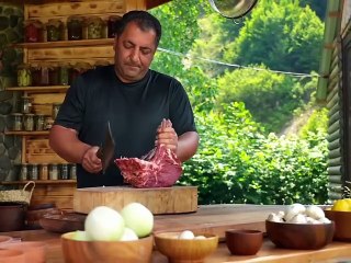 "Cutting & Cooking Huge Meat | Ultimate Outdoor Feast"