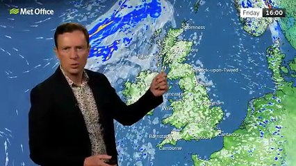 Met Office Friday Morning Weather Forecast