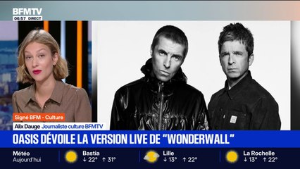 SIGNÉ BFM - Oasis dévoile la version live de "Wonderwall"