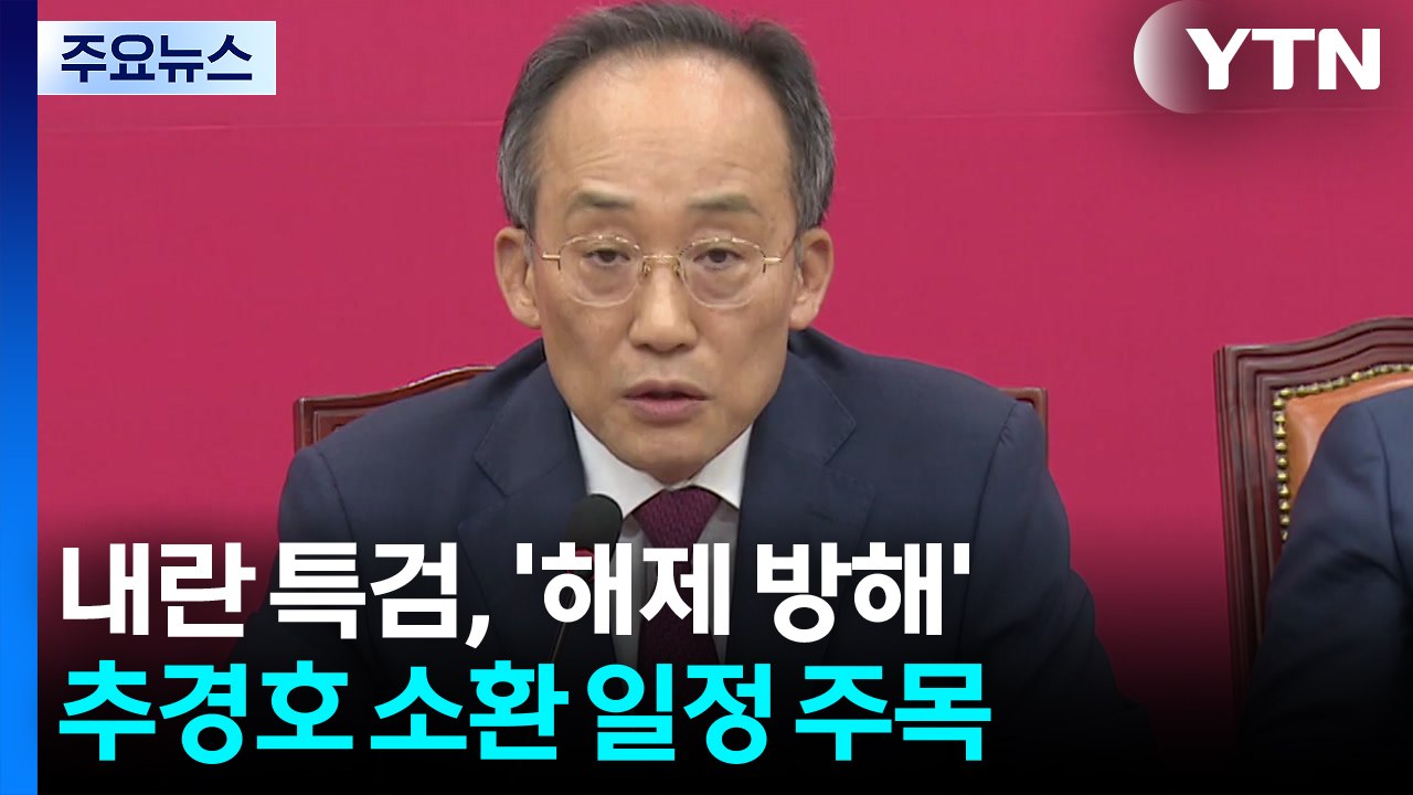 '해제 방해' 추경호 소환 주목...'구명 로비' 김장환 소환 통보 / YTN