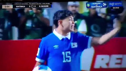 Guatemala vs El Salvador Rumbo Al Mundial 2026