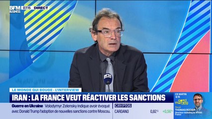 Le monde qui bouge - L'Interview : L'Iran a accéléré l'enrichissement d'uranium - 05/09