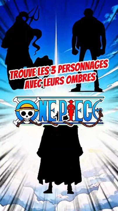Trouve les 3 personnages de ONE PIECE avec leurs ombres FEAT Raiku TOME 1 !!!