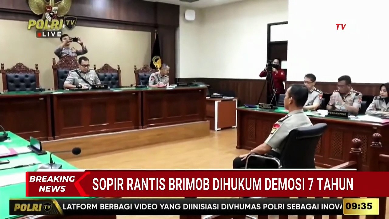 Breaking News! Sopir Rantis Brimob Pelindas Ojol Affan Kurniawan Didemosi 7 Tahun