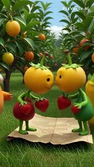 Fruits banana papaya