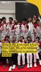 Bonus Pelatih dan Atlet PON Cair, Pelatih Senam Riau Apresiasi Gubernur Wahid