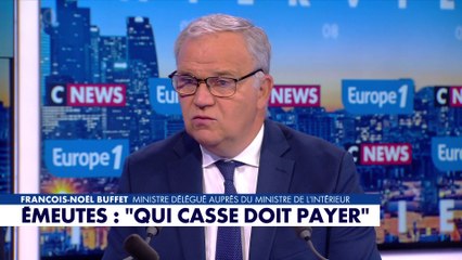 François-Noël Buffet : «Qui casse doit payer»