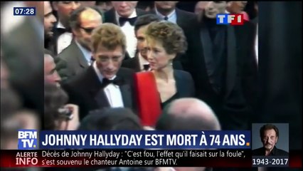 Johnny Hallyday – BFM TV (06.12.2017) | La vie amoureuse rock’n’roll du rockeur