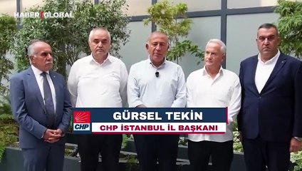 CHP İstanbul İl Başkanı Gürsel Tekin: Bize güvenin