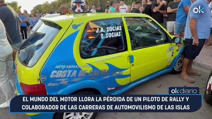 El mundo del motor llora la pérdida de un piloto de rally y colaborador de las carreras de automovilismo de las islas
