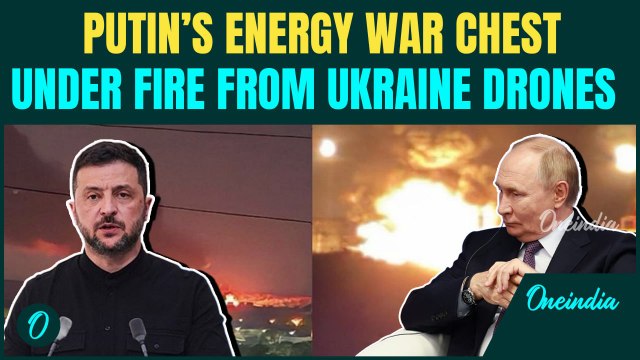 Ukraine Launches Daring Drone Strike on Russian Oil Facilities Forcing Putin to Confront Fuel Crisis