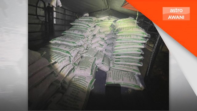 PGA tumpas cubaan seludup 36,000 kilogram beras putih