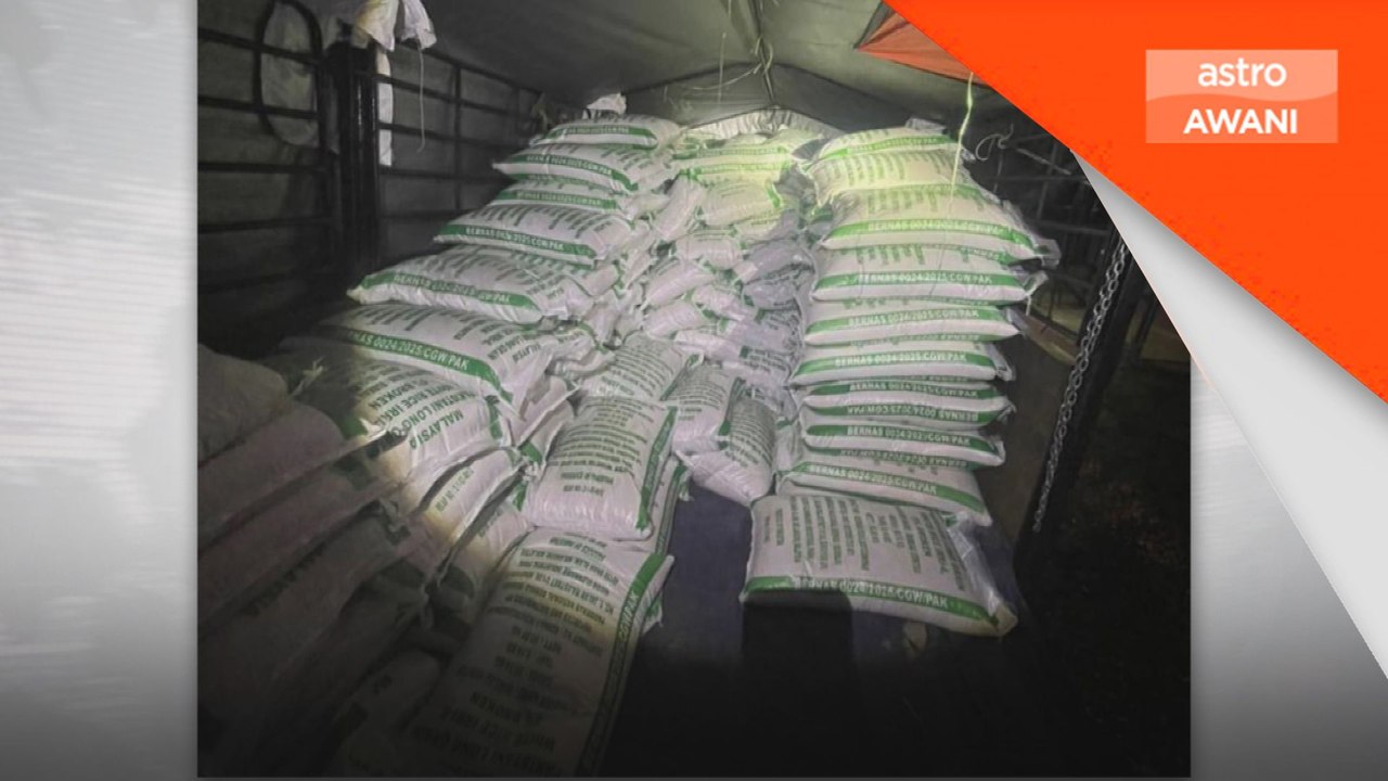 PGA tumpas cubaan seludup 36,000 kilogram beras putih