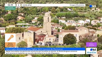 05/09/2025 - ici matin par ici Vaucluse en vidéo