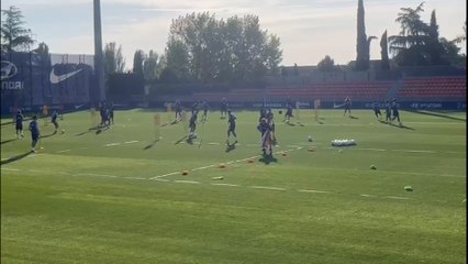 El Atlético 'cuida' a Barrios