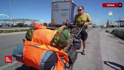 Kıtaları yürüyerek aşan İngiliz gezgin Karl Bushby, Türkiye’den ayrıldı