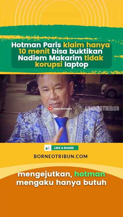 Hotman Paris klaim hanya 10 menit bisa buktikan Nadiem Makarim tidak korupsi laptop