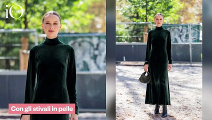 Indossare il velluto: 5 abiti per 5 look