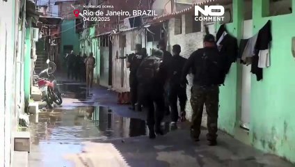 La polizia di Rio libera ostaggi in un raid che causa otto morti