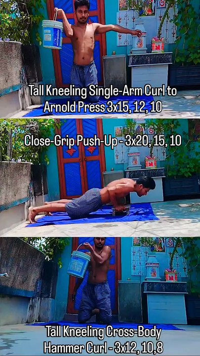 FULL UPPER BODY DUMBBELL WORKOUT 💪🔥 . . . . . . #dumbbells, #dumbbellworkout, #dumbbellsworkout, #fitness, #fitfam, #gymmotivation, #workout, #gymlife, #bodybuilding #upperbody, #upperbodyworkout, #dumbbellupperbody, #dumbbellupperbodyworkout, #dumbbell