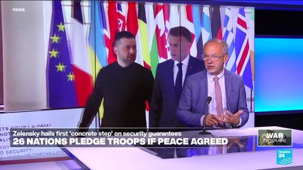 What do we know about the 'reassurance force' for Ukraine, and how will Russia respond?