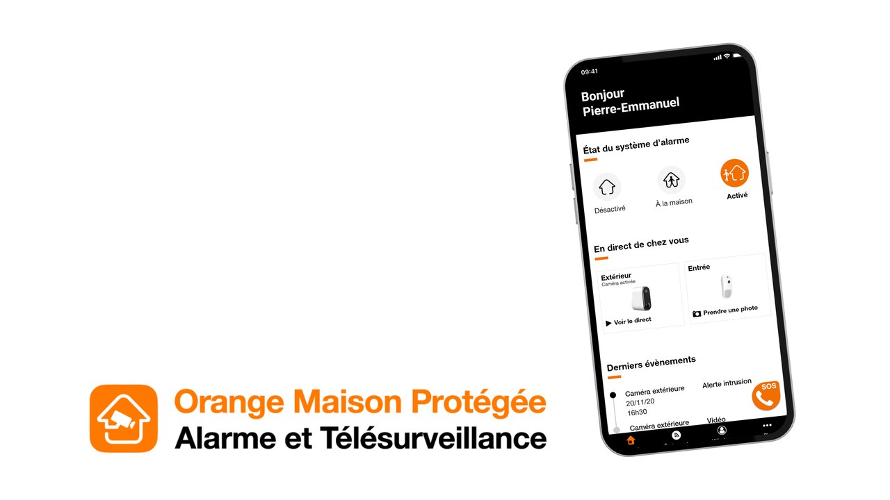 Orange Maison Protégée - Application simple et intuitive